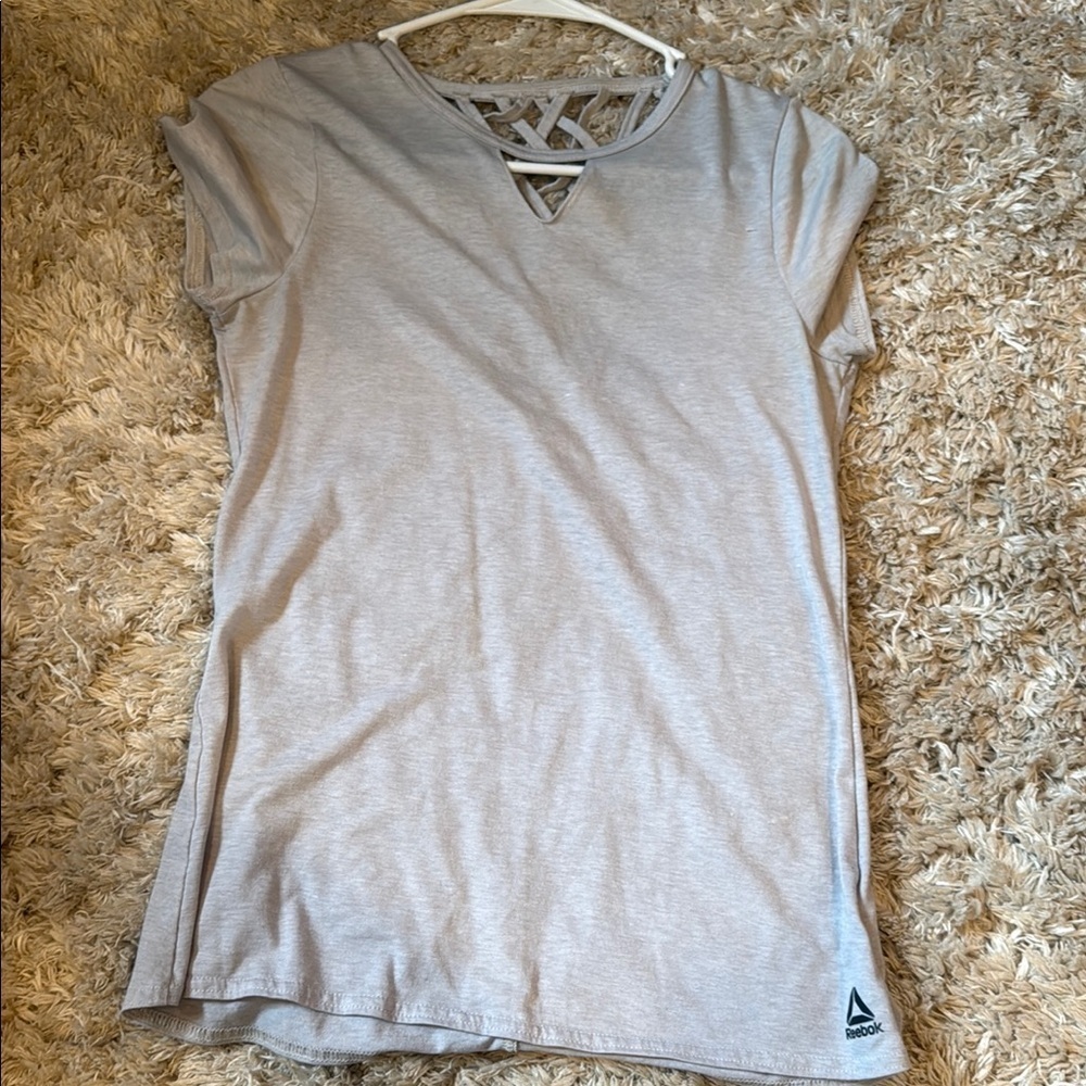 Reebok Gray  T-Shirt